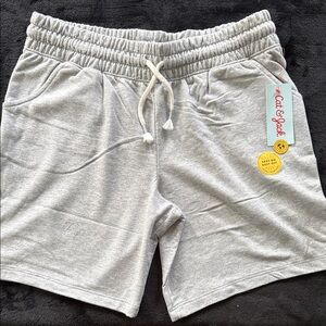 Cat & Jack Girls Athletic Gray Shorts